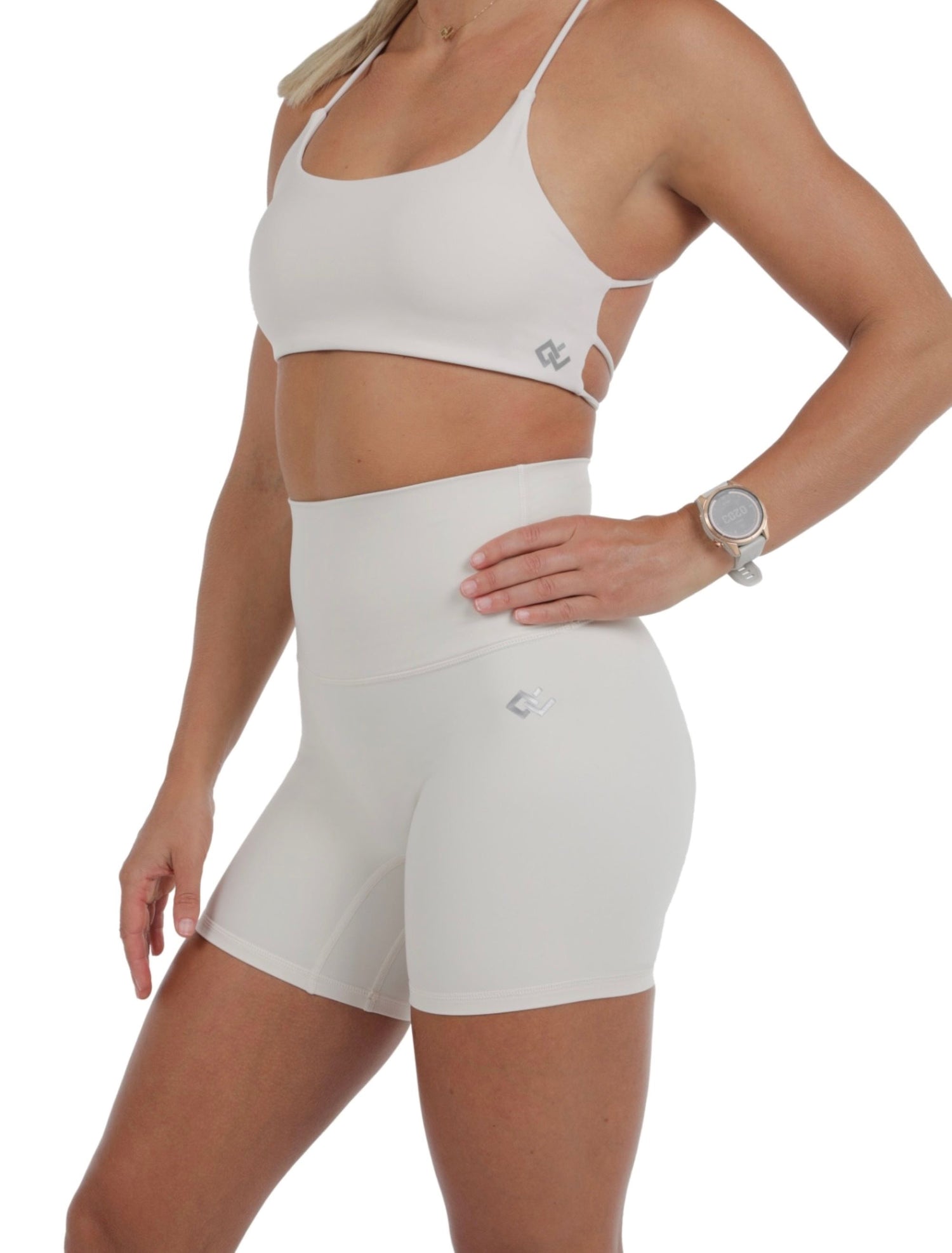 Jenny Long Shorts - Oat Milk